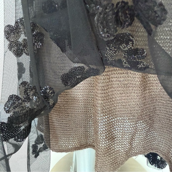 Women evening maxi dress with sequins size 8 US - Picture 5 of 12